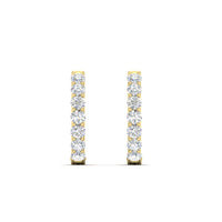 Modern Huggie Hoop Earrings