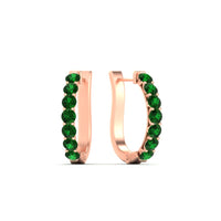 Modern Huggie Hoop Earrings