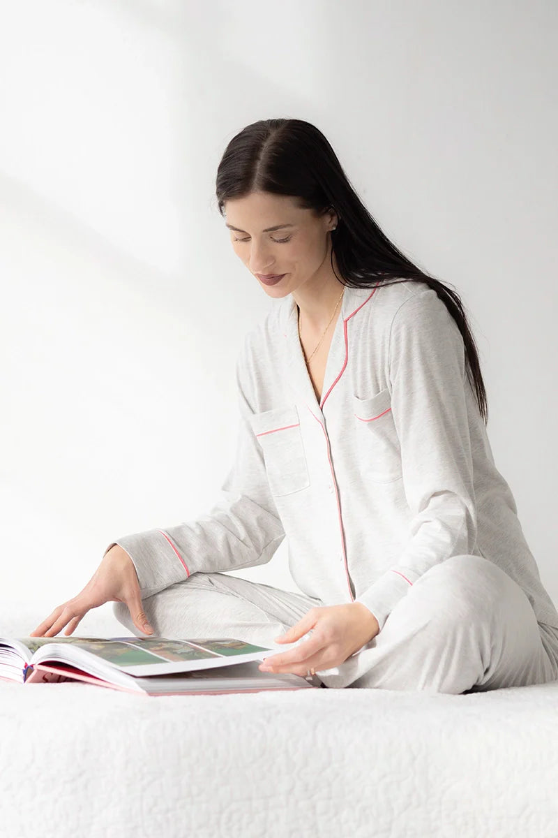 Classic Luxury Pajamas in Brushed Pima Cotton - BIG FRENCHIES
