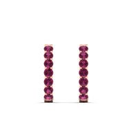 Modern Huggie Hoop Earrings