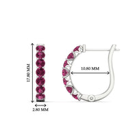 Modern Huggie Hoop Earrings