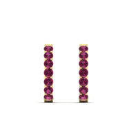 Modern Huggie Hoop Earrings
