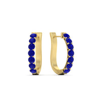 Modern Huggie Hoop Earrings