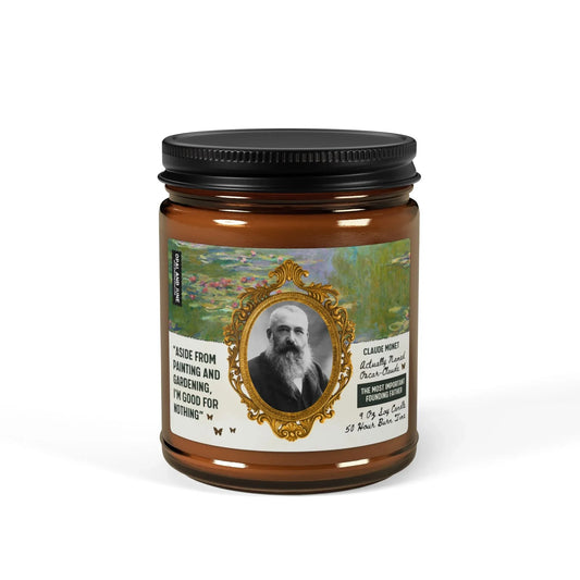 Claude Monet Gift: 9 Oz Soy Candle - BIG FRENCHIES