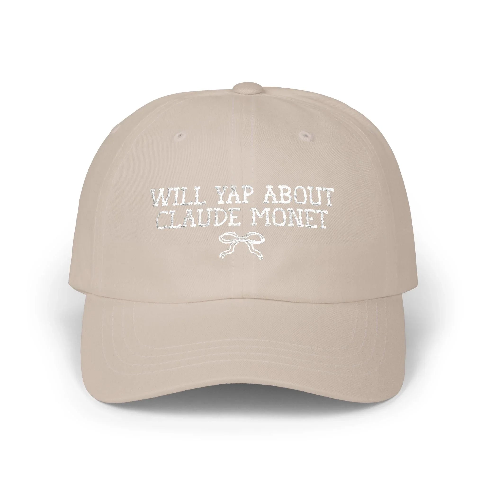 Claude Monet Art History Hat for Art Historian - BIG FRENCHIES