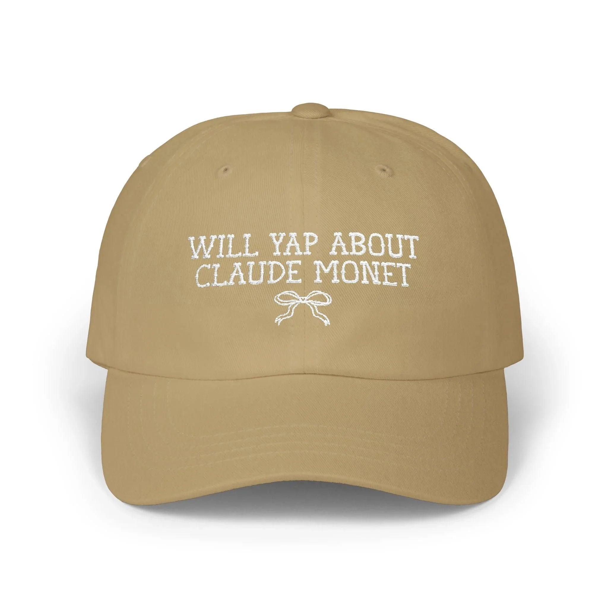 Claude Monet Art History Hat for Art Historian - BIG FRENCHIES