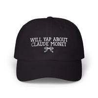 Claude Monet Art History Hat for Art Historian - BIG FRENCHIES