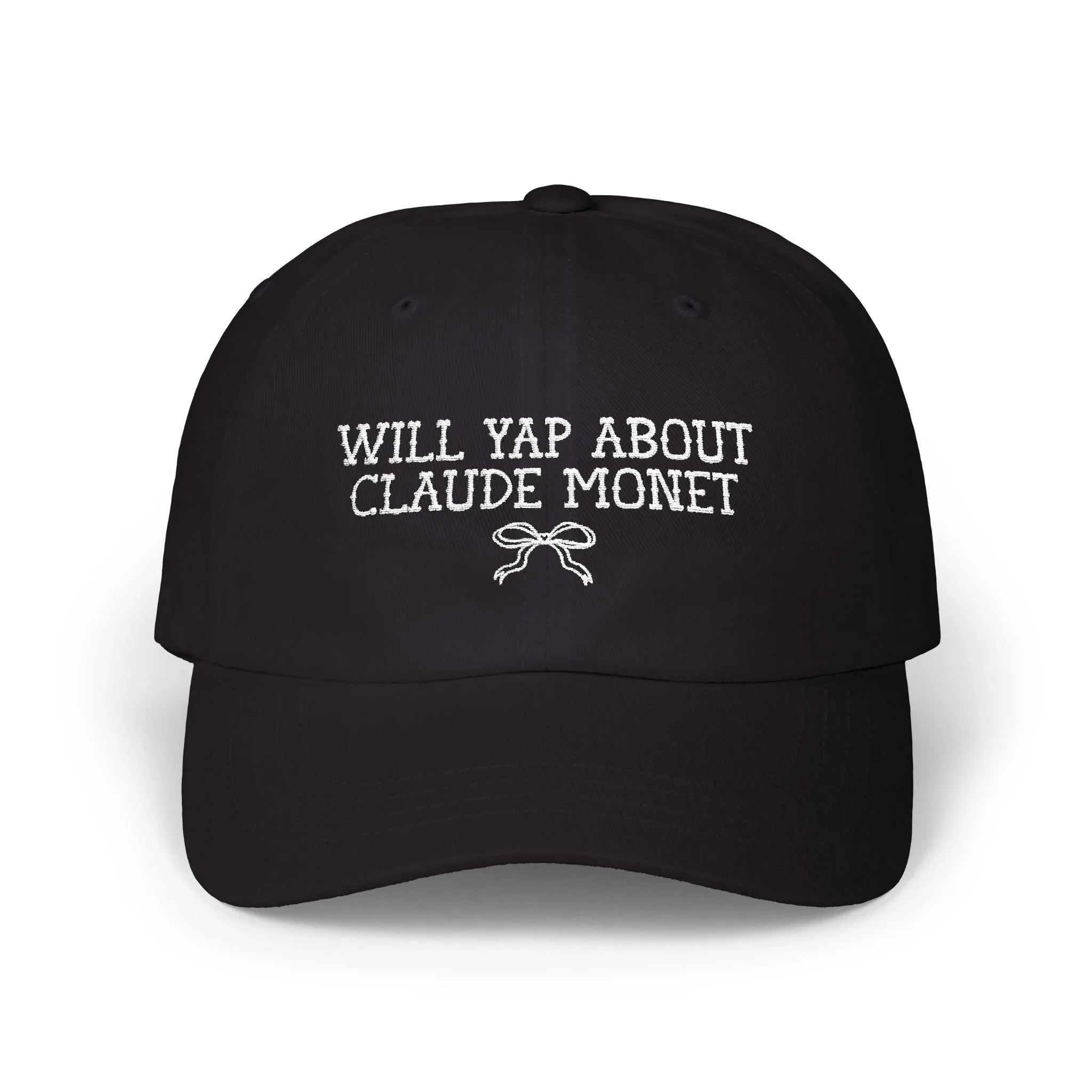 Claude Monet Art History Hat for Art Historian - BIG FRENCHIES