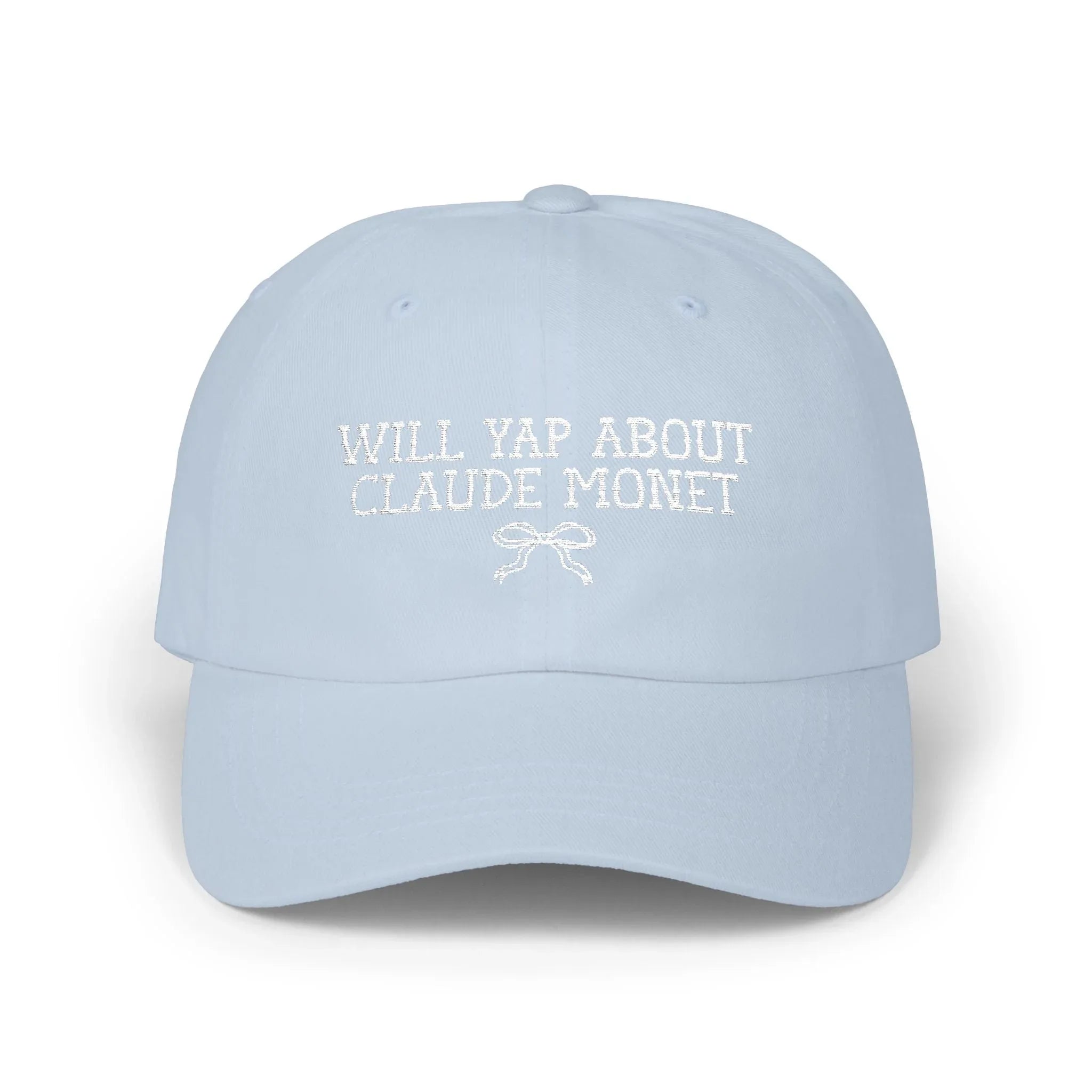 Claude Monet Art History Hat for Art Historian - BIG FRENCHIES