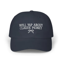 Claude Monet Art History Hat for Art Historian - BIG FRENCHIES