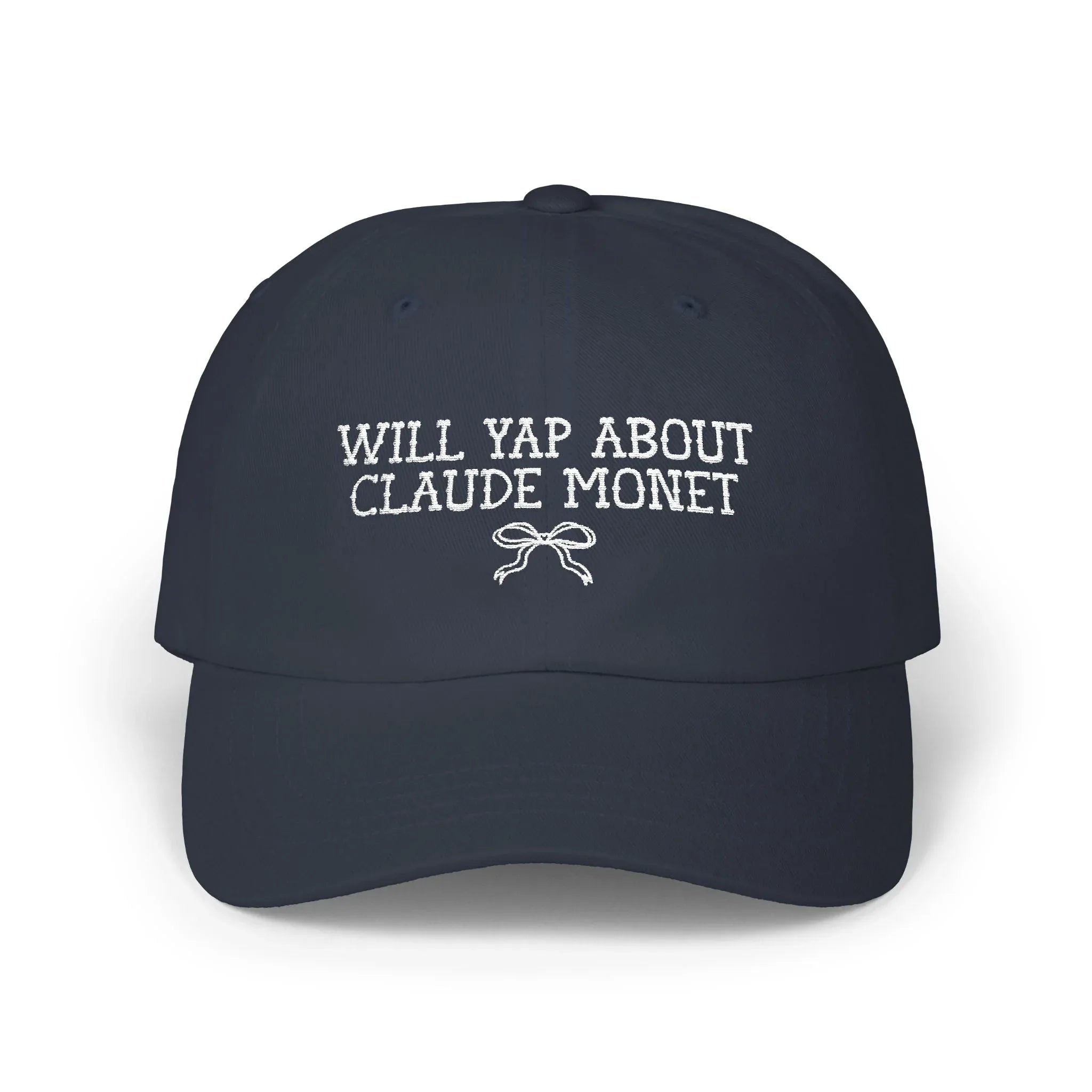 Claude Monet Art History Hat for Art Historian - BIG FRENCHIES