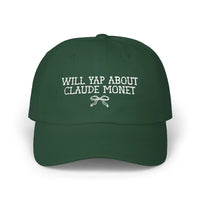 Claude Monet Art History Hat for Art Historian - BIG FRENCHIES