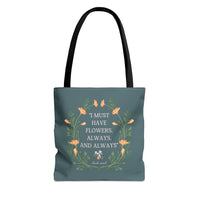 Claude Monet Tote: Must Have Flowers - BIG FRENCHIES