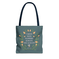 Claude Monet Tote: Must Have Flowers - BIG FRENCHIES