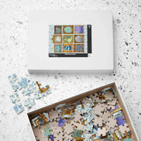 Claude Monet Water Lilies Art History Puzzle - BIG FRENCHIES