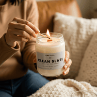 Clean Slate – White Tea & Jasmine Soy Candle - BIG FRENCHIES