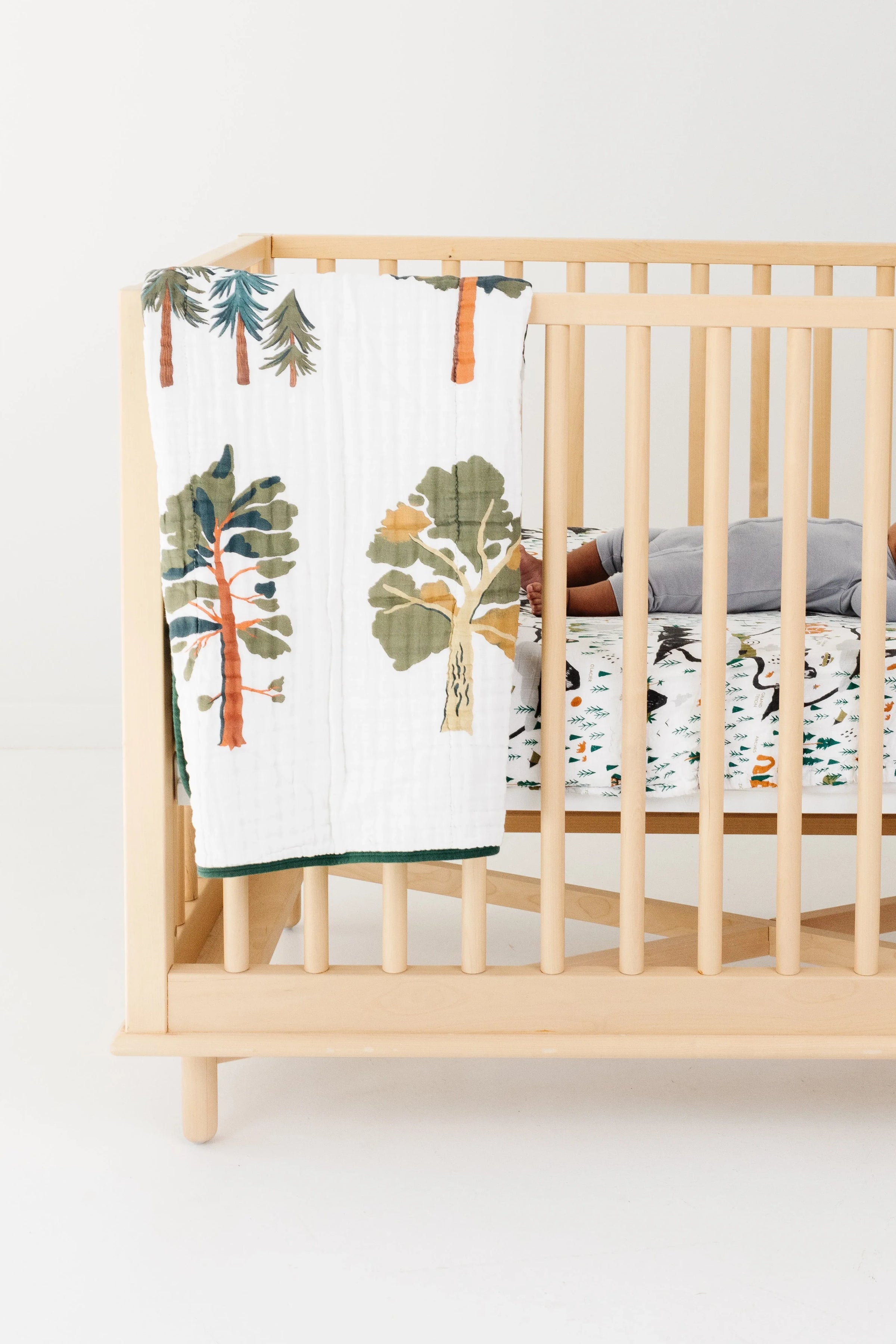 Forest Trees Quilt - BIG FRENCHIES