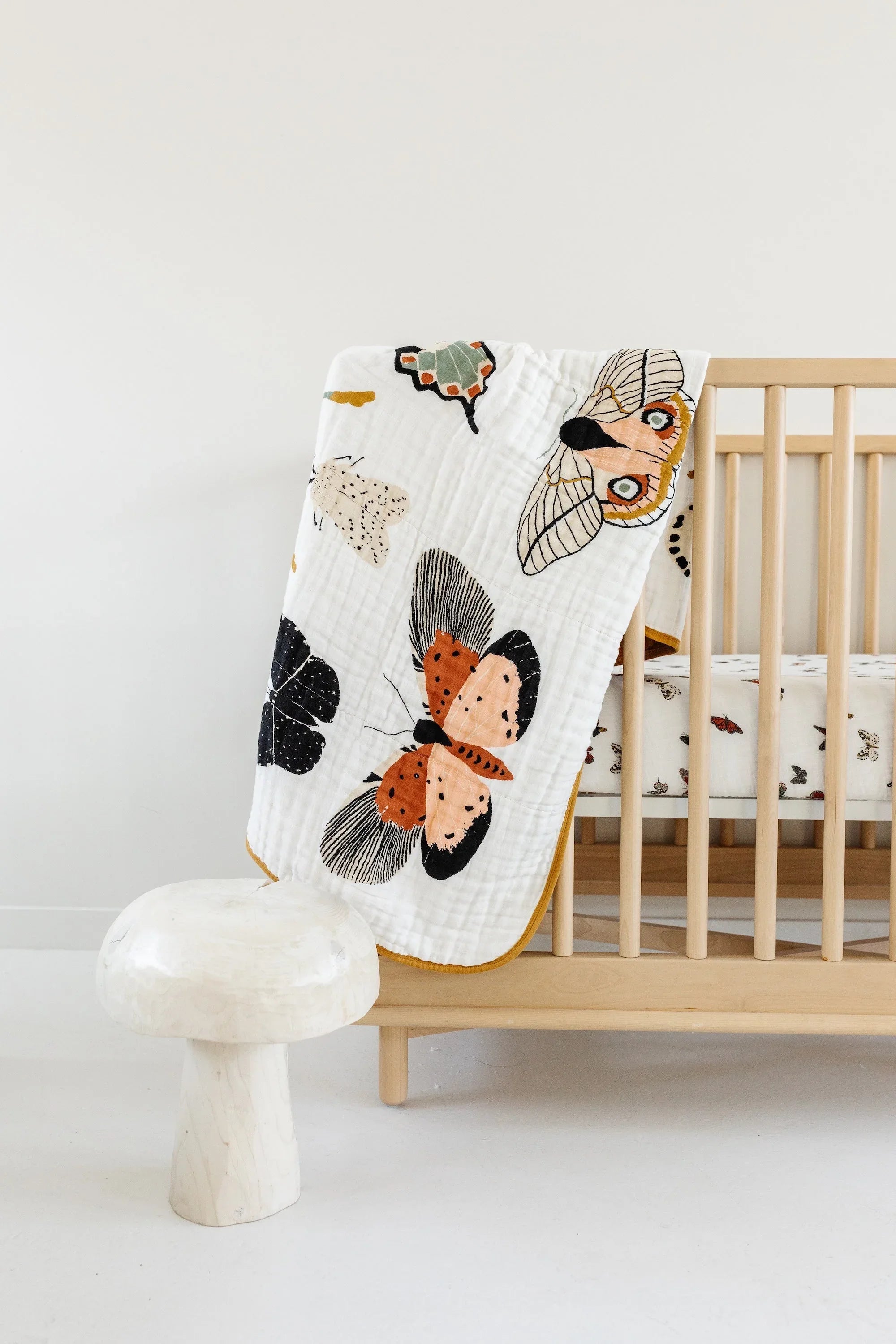 Butterfly Migration Crib Sheet - BIG FRENCHIES