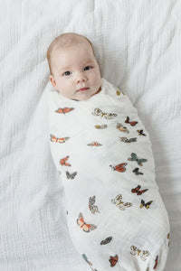 Butterfly Migration Swaddle - BIG FRENCHIES