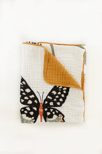 Butterfly Collector Throw Blanket - BIG FRENCHIES
