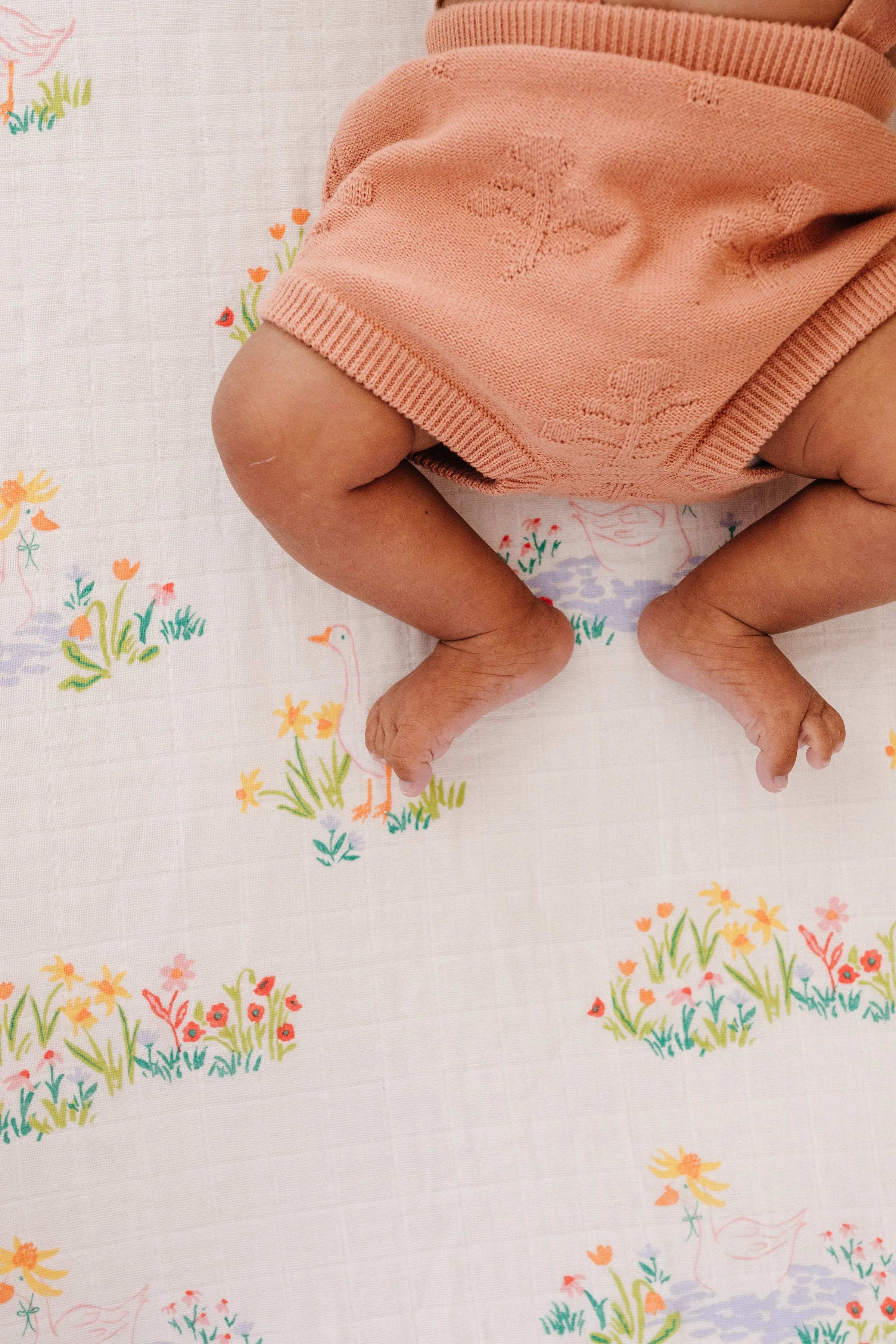 Garden Goose Crib Sheet - BIG FRENCHIES