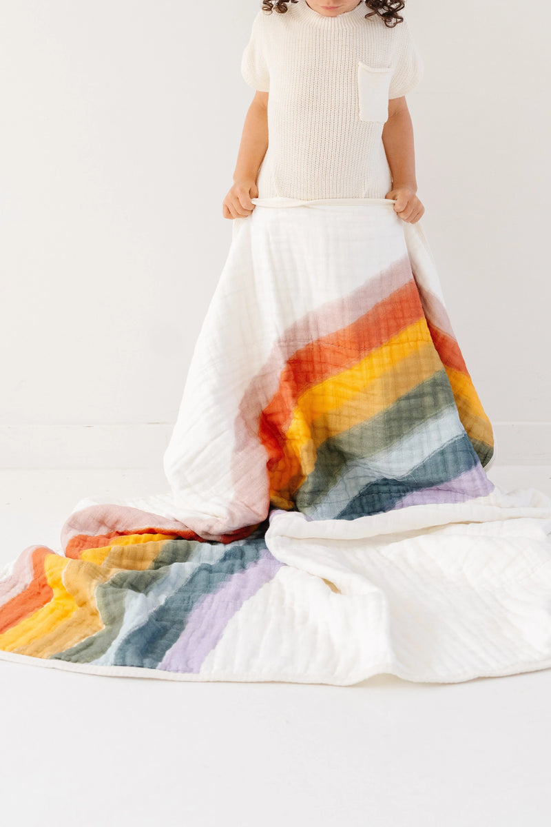 Rainbow Connection Quilt - BIG FRENCHIES