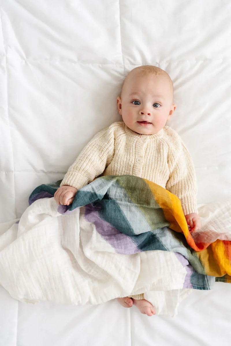 Rainbow Connection Swaddle - BIG FRENCHIES