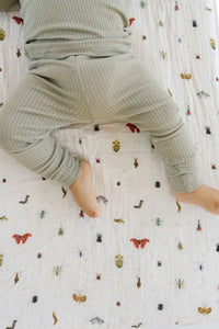 Cutie Crawlies Crib Sheet - BIG FRENCHIES