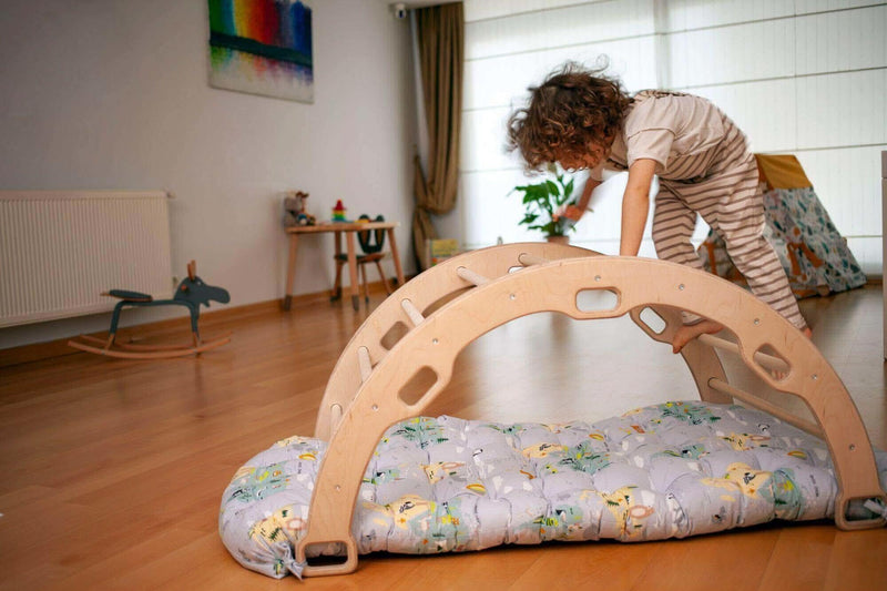 XL Climbing Arch/Rocker & Map Pattern Cushion Set – BIG FRENCHIES