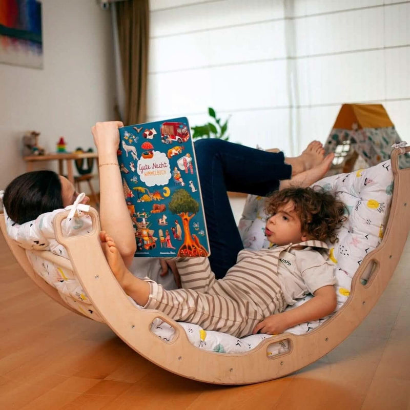 Climbing Arch with Flamingo Pillow | Montessori Play Set - BIG FRENCHIES