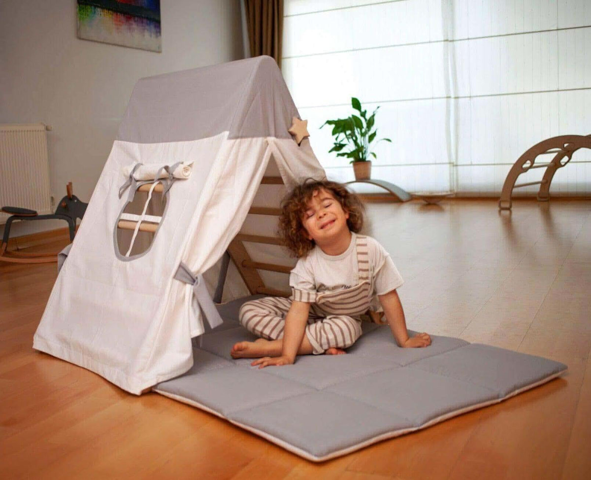 Climbing Triangle with Tent Cover, Mat, Ramp - BIG FRENCHIES