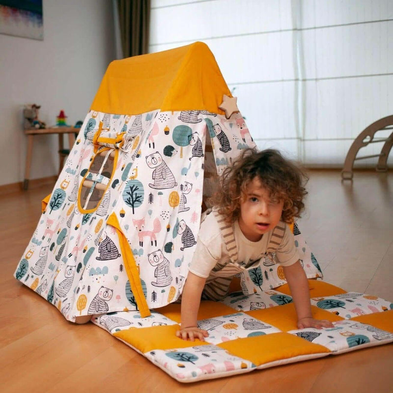 Climbing Triangle with Tent Cover, Mat, Ramp - BIG FRENCHIES