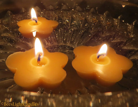Clover Floating Beeswax Candles - BIG FRENCHIES