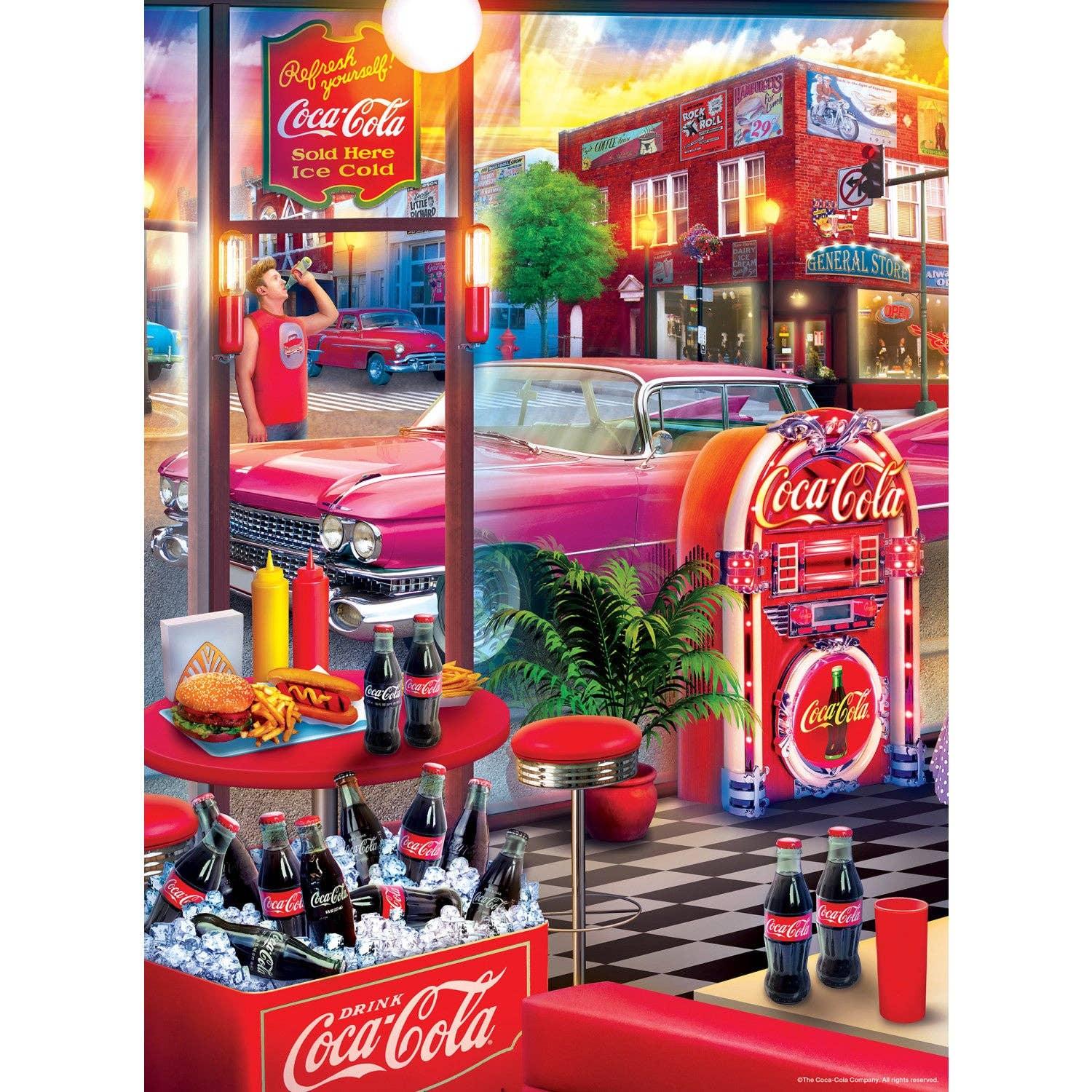 Coca-Cola - 500 Piece Jigsaw Puzzles 3 Pack by Masterpieces Puzzles - BIG FRENCHIES