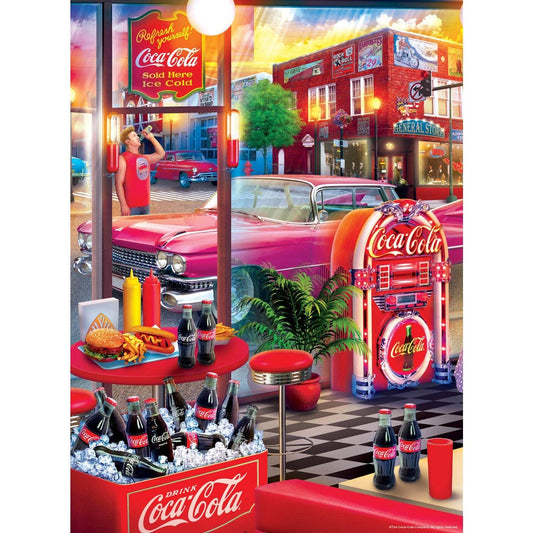 Coca-Cola - 500 Piece Jigsaw Puzzles 3 Pack by Masterpieces Puzzles - BIG FRENCHIES