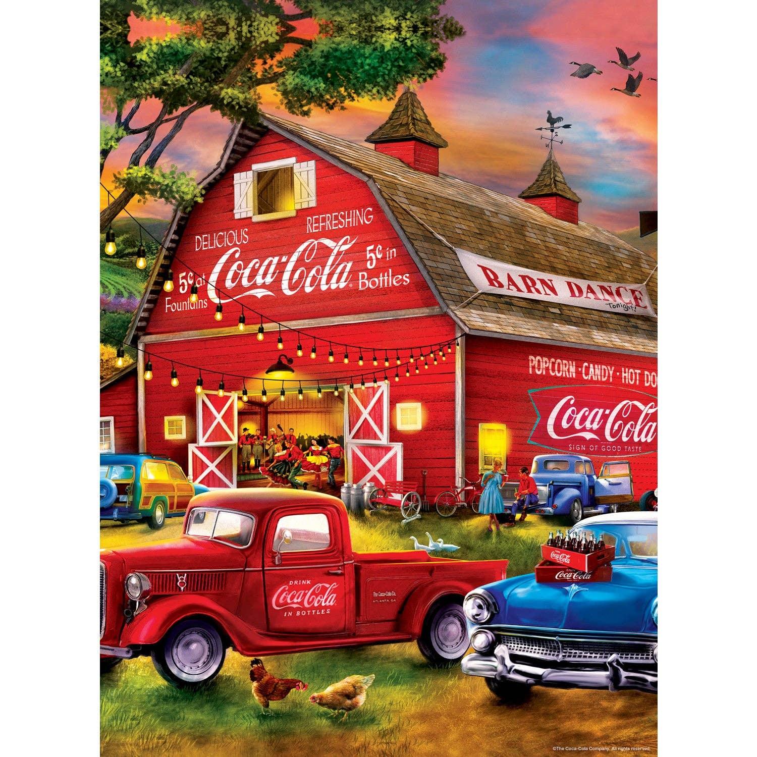Coca-Cola - 500 Piece Jigsaw Puzzles 3 Pack by Masterpieces Puzzles - BIG FRENCHIES