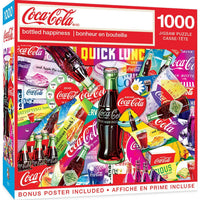 Coca-Cola - Bottled Happiness 1000 Piece Jigsaw Puzzle | Masterpieces Puzzles - BIG FRENCHIES
