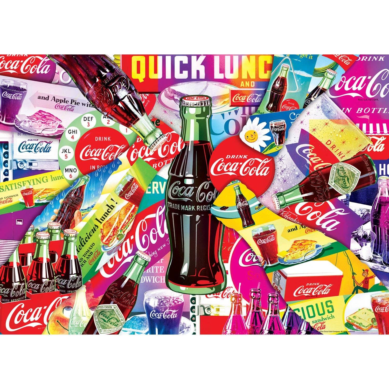 Coca-Cola - Bottled Happiness 1000 Piece Jigsaw Puzzle | Masterpieces Puzzles - BIG FRENCHIES