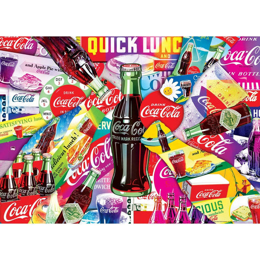 Coca-Cola - Bottled Happiness 1000 Piece Jigsaw Puzzle | Masterpieces Puzzles - BIG FRENCHIES