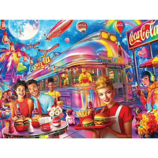 Coca-Cola - Future Times 300 Piece EZ Grip Jigsaw Puzzle | Masterpieces Puzzles - BIG FRENCHIES