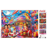 Coca-Cola - Future Times 300 Piece EZ Grip Jigsaw Puzzle | Masterpieces Puzzles - BIG FRENCHIES