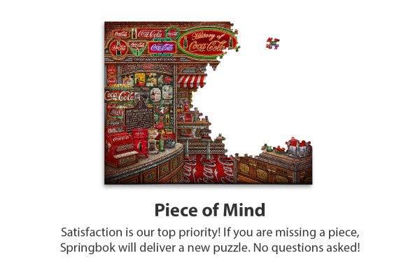 Coca-Cola History 1000 Piece Jigsaw Puzzle by Springbok Puzzles - BIG FRENCHIES