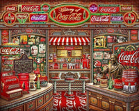Coca-Cola History 1000 Piece Jigsaw Puzzle by Springbok Puzzles - BIG FRENCHIES