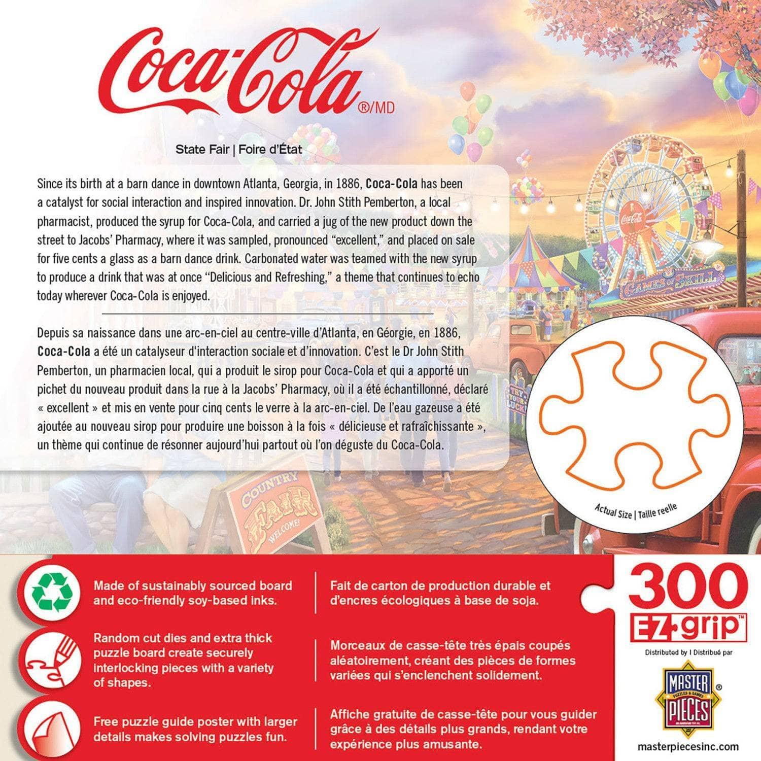 Coca-Cola State Fair 300 Piece Jigsaw Puzzle | Masterpieces Puzzles - BIG FRENCHIES