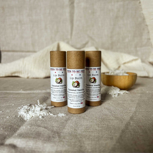 Coconut Vanilla Lip Balm - BIG FRENCHIES