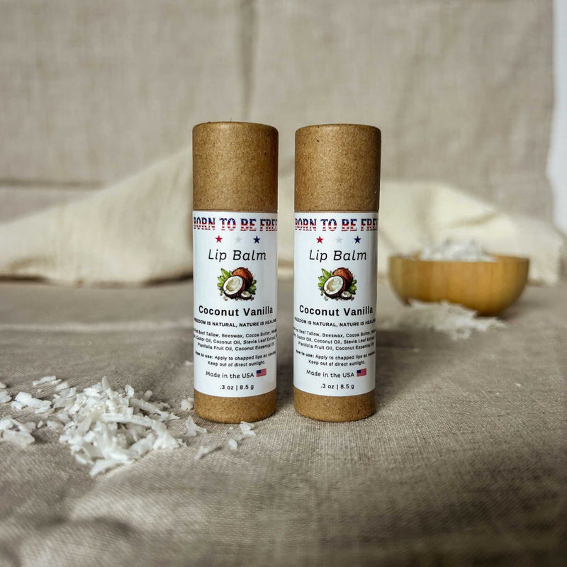 Coconut Vanilla Lip Balm - BIG FRENCHIES