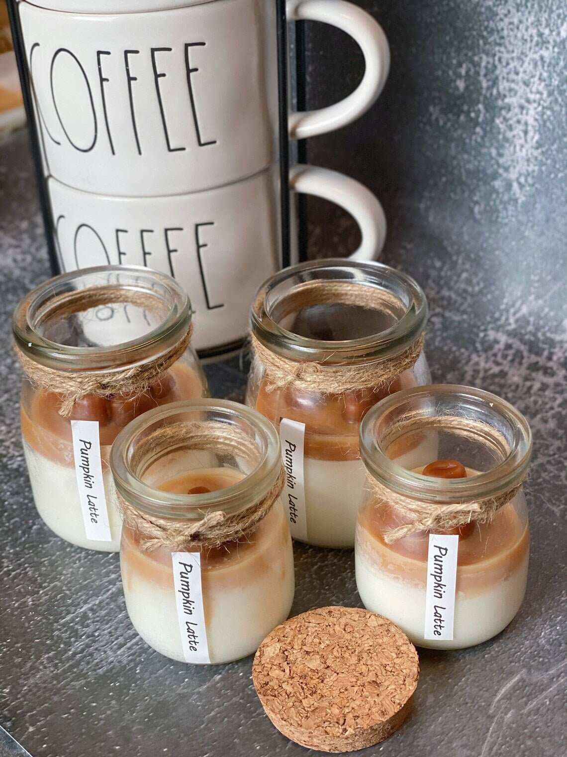 Coffee Candle in Glass Jar