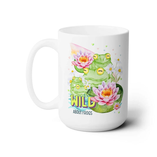 Coffee Mug: Wild About Frogs - BIG FRENCHIES