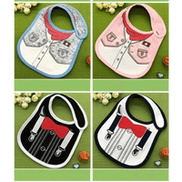 Collar Baby Festive Dress Cotton Cute Pattern Bibs for Newborn Boy Girl - BIG FRENCHIES