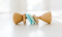 Color Block Classic Baby Rattle - BIG FRENCHIES